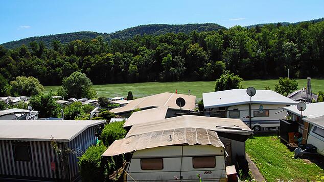 Der Campingplatz in Hohentengen liegt idyllisch am Rhein, künftig müssen Nutzer hier mehr bezahlen.