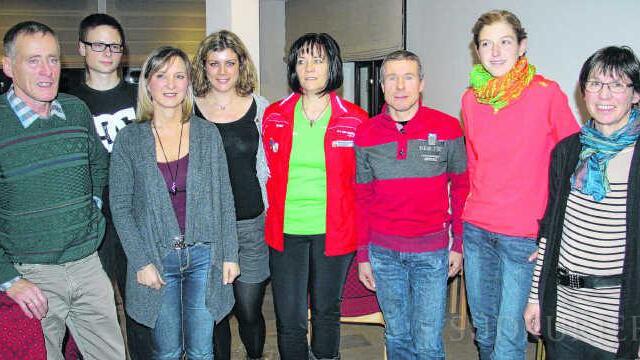 Der jetzt selbstständige Lauftreff Unterkirnach und sein neu gewählter Vorstand, von links: Meinrad Beha (Vorsitzender), Fabio Fodor ...