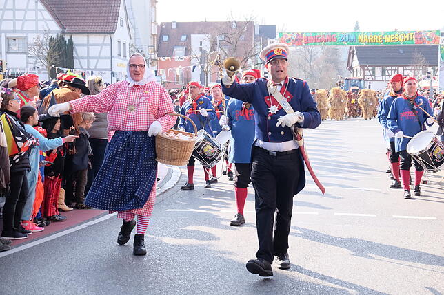 Bild 26: Bilder vom großen Narrenbaum-Umzug aller Singener Zünfte (Teil 1)