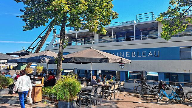 Plötzlich war der Seeblick weg: Die Gäste des Restaurant Felders haben diese Aussicht nicht erwartet.