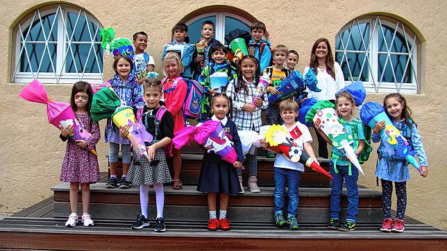 Acht Jungen und acht Mädchen wurden im Bildungszentrum Bonndorf, Martin-Gerbert-Schule, Klasse 1a, eingeschult. Lehrerin ist Lena Schmieder.