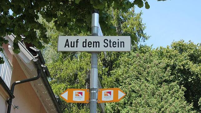Bild : Sommerserie Meine Straße: "Auf dem Stein" in Überlingen