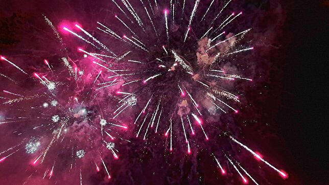 Bild : Lampions, Fahnen und Feuerwerk &ndash; So bunt war der Bundesfeiertag in Rheinfelden