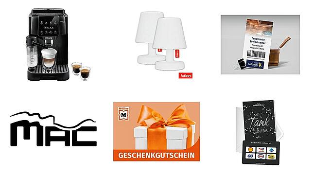 Im Oktober können Sie beim großen SÜDKURIER-Jubiläumsgewinnspiel unter anderem diese tollen Preise abstauben.