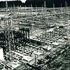 Im Jahr 1966/67 wurde der größte Teil der 220-Kilovolt-Anlage gebaut.