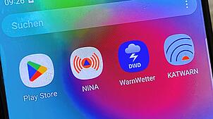 Die Bevölkerung kann auch per App gewarnt werden, etwa über die Warn-App Nina. Diese wird auch im Raum Radolfzell genutzt.