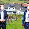 Der CDU-Bundestagsabgeordnete Thorsten Frei (links) besucht alle zwei Jahre die 35 Kommunen in seinem Wahlkreis. Unser Bild zeigt ihn in ...