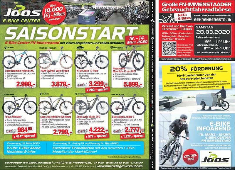fahrrad joos immenstaad