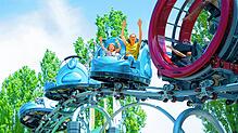 Die Achterbahn Gravitrax gibt es seit 2021 im Ravensburger Spieleland &ndash; und sie ist der beliebten Konstruktions-Kugelbahn aus dem ...