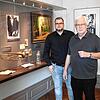 Zufrieden mit dem Ergebnis der inhaltlichen Neuausrichtung und der Sanierung der Räume: Thomas Ays und Trompetenmuseum-Direktor Johannes ...
