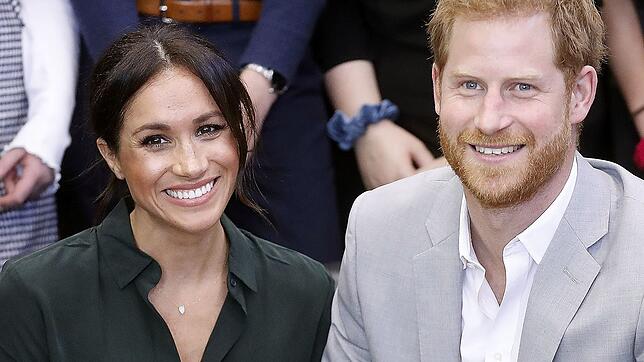 Herzogin Meghan und Prinz Harry strahlen bei einem Termin am 3. Oktober 2018 um die Wette. Damals war die Schwangerschaft noch ihr süßes ...
