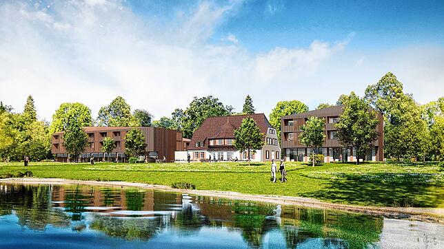 Direkt am Fischbacher Seeufer, dort wo einst das Diakonissenheim stand, ist ein Hotel-Neubau geplant. Bauherr ist die Zeppelin ...