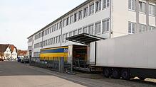 Die Feuerwehr Meßkirch rückte zu einem Einsatz beim Waagenhersteller Bizerba in der Jahnstraße aus.