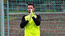 Ist parat: Cihan Ceylan soll den Kasten des VfB Waldshut im Hinspiel gegen den FC Emmendingen sauber halten.
