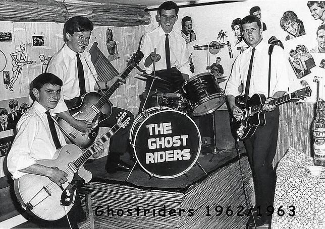 Das erste Foto der Ghostriders kurz nach der Gründung 1962/63.