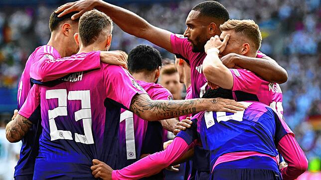 Jubel: Die deutsche Fußball-Nationalmannschaft hat sich vorzeitig für das Achtelfinale qualifiziert.