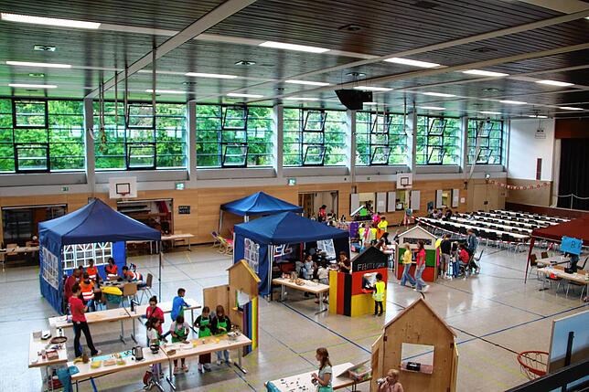 Bild 6: Kinder übernehmen Stadthalle in Tiengen – Einblicke in Fez City