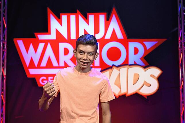 Strahlender „Ninja Warrior“: Julian Rieger wurde gemeinsam mit 63 Mitstreitern aus mehr als 1200 Bewerbern ausgewählt.