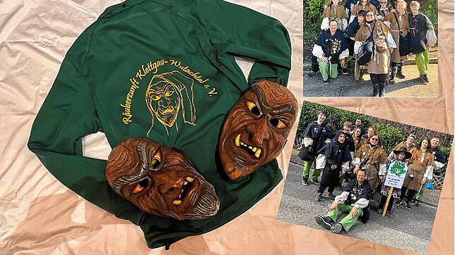 Die Räuberzunft Klettgau-Wutachtal benötigt für ihre neuen Mitglieder Vereinsjacken und Masken.