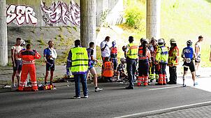 Bild : Staatsanwaltschaft ermittelt nach Massensturz beim Radrennen „Riderman“