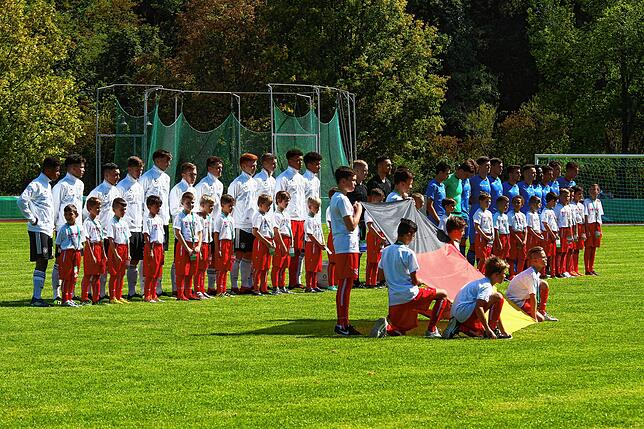 Bild 6: Bilderbogen vom 2:2 zwischen Deutschland U17 und Italien U17
