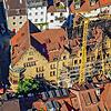 Zwei Wochen nach dem Großbrand in der Konstanzer Altstadt laufen die Arbeiten am Stadler-Haus bereits auf Hochtouren.