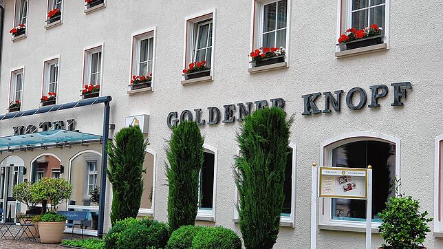 Das Hotel &bdquo;Goldener Knopf&ldquo; in Bad Säckingen. (Archivbild)