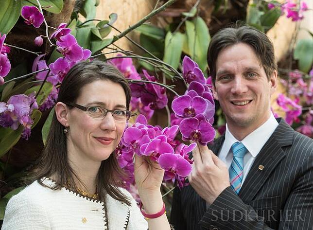 Bettina Gräfin Bernadotte und ihr Bruder Björn Graf Bernadotte.