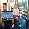 Der junge Unternehmer Laurent Burkart strebt mit der Sportagentur B 360 eine führende Marktposition an. Das Bild zeigt ihn auf einem ...