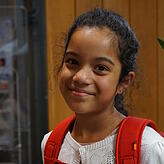 Kavisha De Silva (8) hat zwölf Bücher gelesen. Ihr liebstes Buch war &bdquo;Paule & Sneakers&ldquo;.