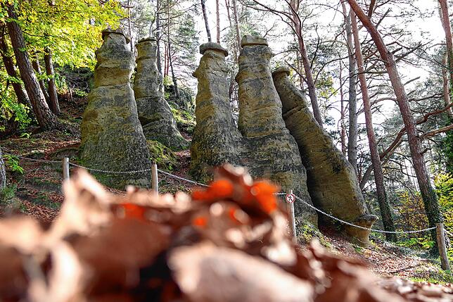 Bild 1: Endlich nicht mehr so viel los hier! Ein Besuch bei den Sieben Churfirsten im Herbst
