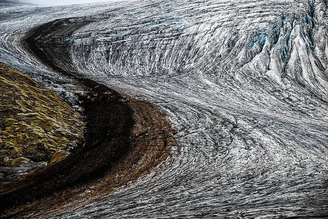 Der Griesgletscher im Wallis ist derzeit einer der am schnellsten schmelzenden Gletscher der Schweiz. Am 18. September 2021 setzte ...