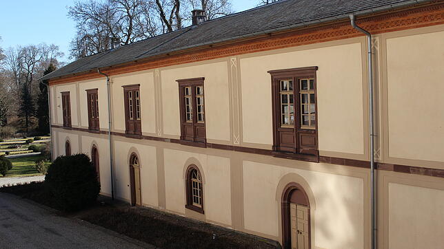 In der Orangerie, die die Einfahrt zum Schloss beim Lammtor säumt, soll neues Leben einziehen.