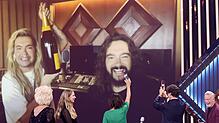 Tom und Bill Kaulitz waren in der Show zugeschaltet.
