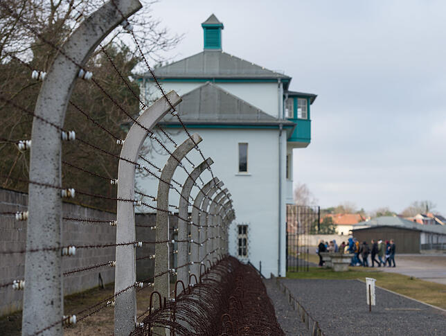 Die Gedenkstätte im ehemaligen Konzentrationslager Sachsenhausen.