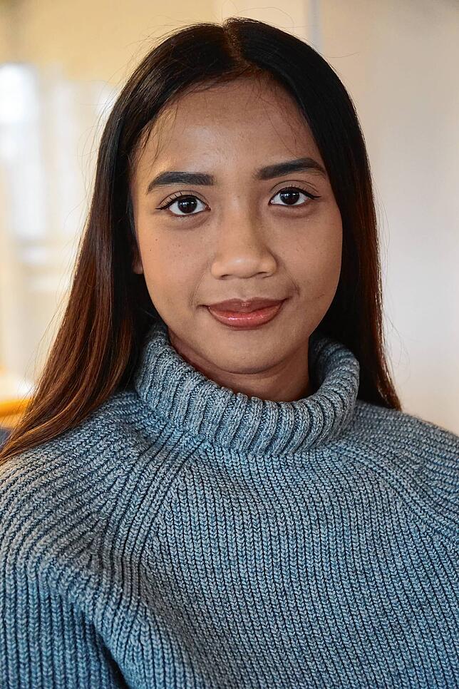 Isna Solinan aus Indonesien ist gelernte Pflegefachfrau und möchte in Deutschland bleiben.