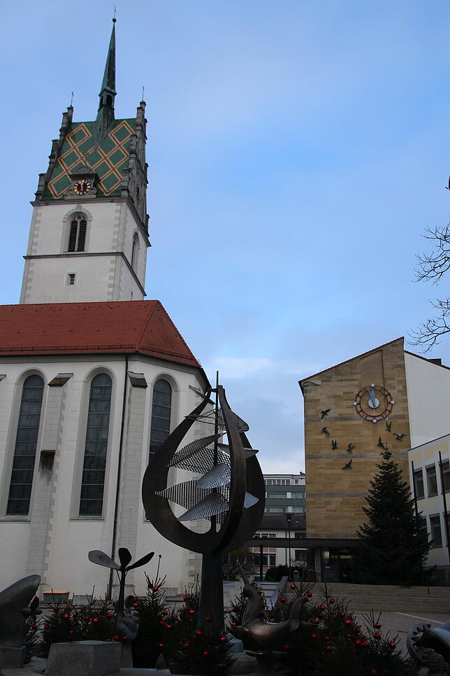 Platz des alten Rathauses heute.