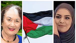 Ruth Frenk (links) ist Vorsitzende der Deutsch-Israelischen Gesellschaft Bodensee (DIG) und lebt in Konstanz. Najwa Juma ist ...