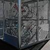 So soll das neue Radhäuschen aussehen. Auf zwei Etagen kommen bis zu zwölf Räder unter. Ein Pilotmodell soll in der Wallgustraße stehen.