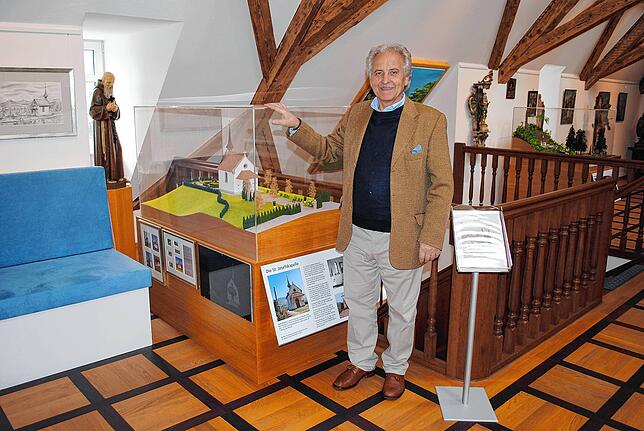 Giuseppe Lupo im Textilmuseum: &bdquo;Das Museum ist nach dem Abriss wichtiger denn je&ldquo;, findet er.