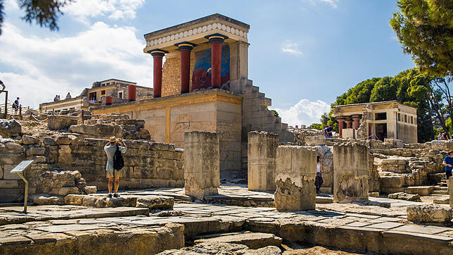 Der Palast von Knossos ist ein beliebtes Ausflugsziel auf Kreta.