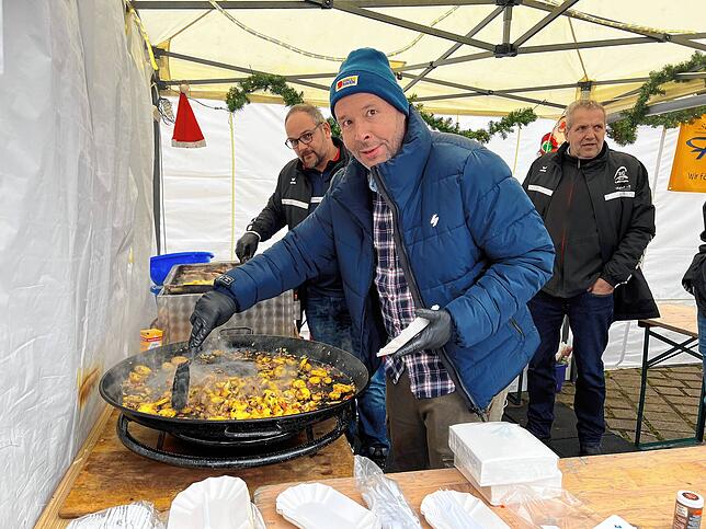 Die Marktküche bietet eine große Vielfalt an leckeren Spezialitäten.