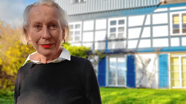 Kristin Müller-Hausser vor der Villa Elmenhorst. „Das Haus war immer voll. Immer.“