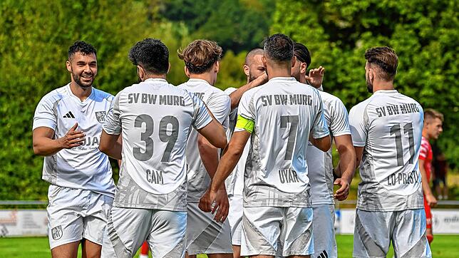 Bild : SV Blau-Weiß Murg besiegt den FC Schlüchttal mit 4:1 – und wir haben Bilder!