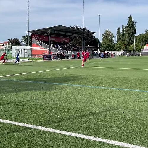 In der 57. Minute schießt Urgel Da Silva Tomas das 1.0 fpr den FC Uhldingen