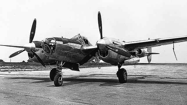 Ein solches Militärflugzeug vom Typ Lockheed P 38 &ndash; Lightning zerschellte am 15. August 1945 am Hochkopfmassiv in Todtmoos.