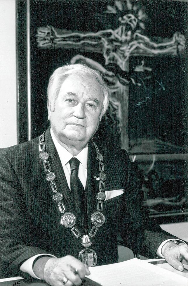 Otto Weissenberger prägte etwa 40 Jahre lang die Geschicke der Stadt.  Bild: Stadtverwaltung