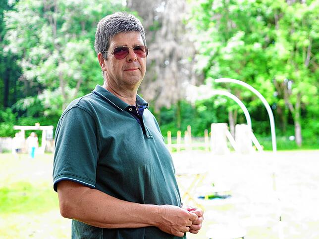 Ulli Hutzler benötigt im Gegensatz zu seiner Frau genaue Parameter, um die Zielscheibe zu treffen: „Sobald ich die kenne, treffe ...