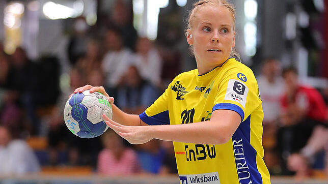 Mit sechs Treffern war Laura Epple die beste Torschützin der Drittliga-Handballerinnen des SV Allensbach.