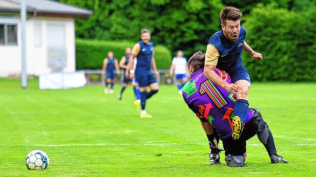 Bild : Bildergalerie vom Ü35-Bezirkspokal-Finale zwischen Orsingen-Nenzingen und Dettingen-Dingelsdorf